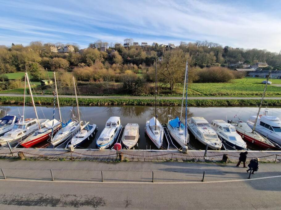 Appartement Escapade Sur Le Port De Dinan Extérieur photo