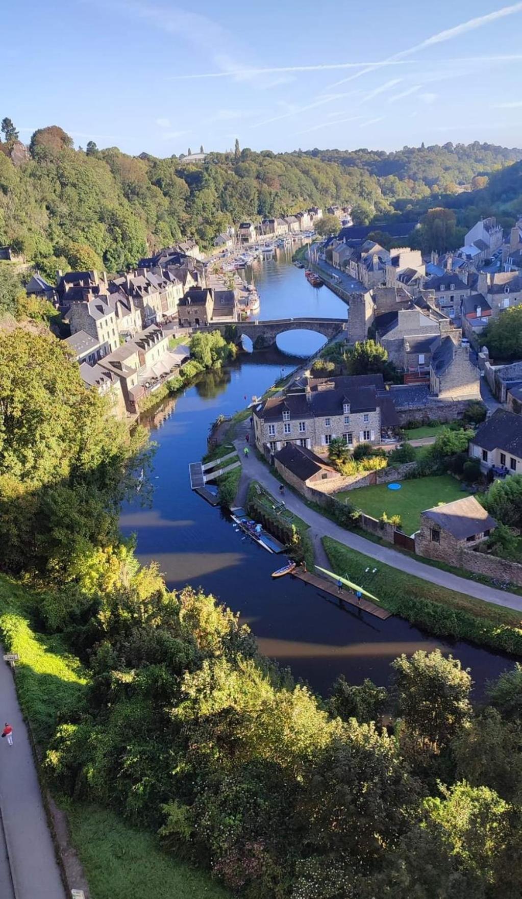 Appartement Escapade Sur Le Port De Dinan Extérieur photo